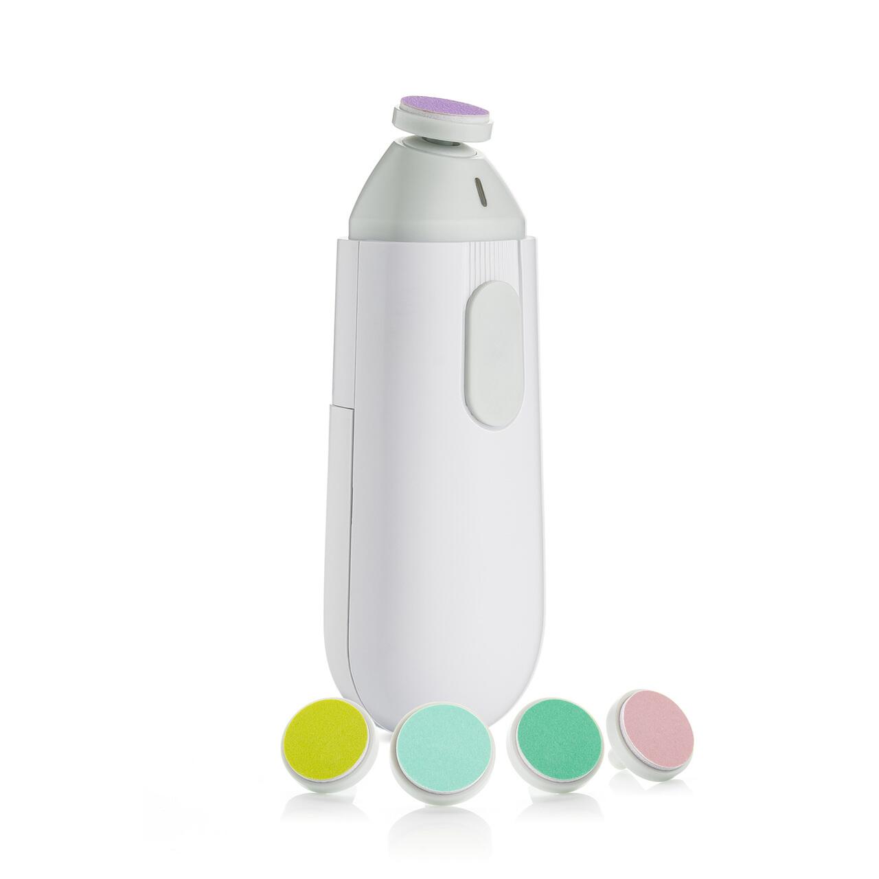 Pila electrica de unghii pentru copii si bebelusi, 5 pile diferite, Reer BabyCare 81100 - imagine 6
