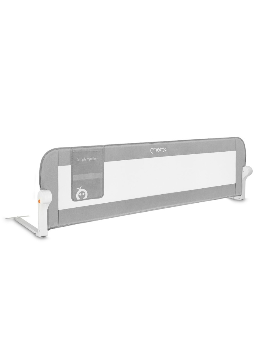 Bariera de siguranta rabatabila pentru pat, Momi Lexi Plus - Grey
