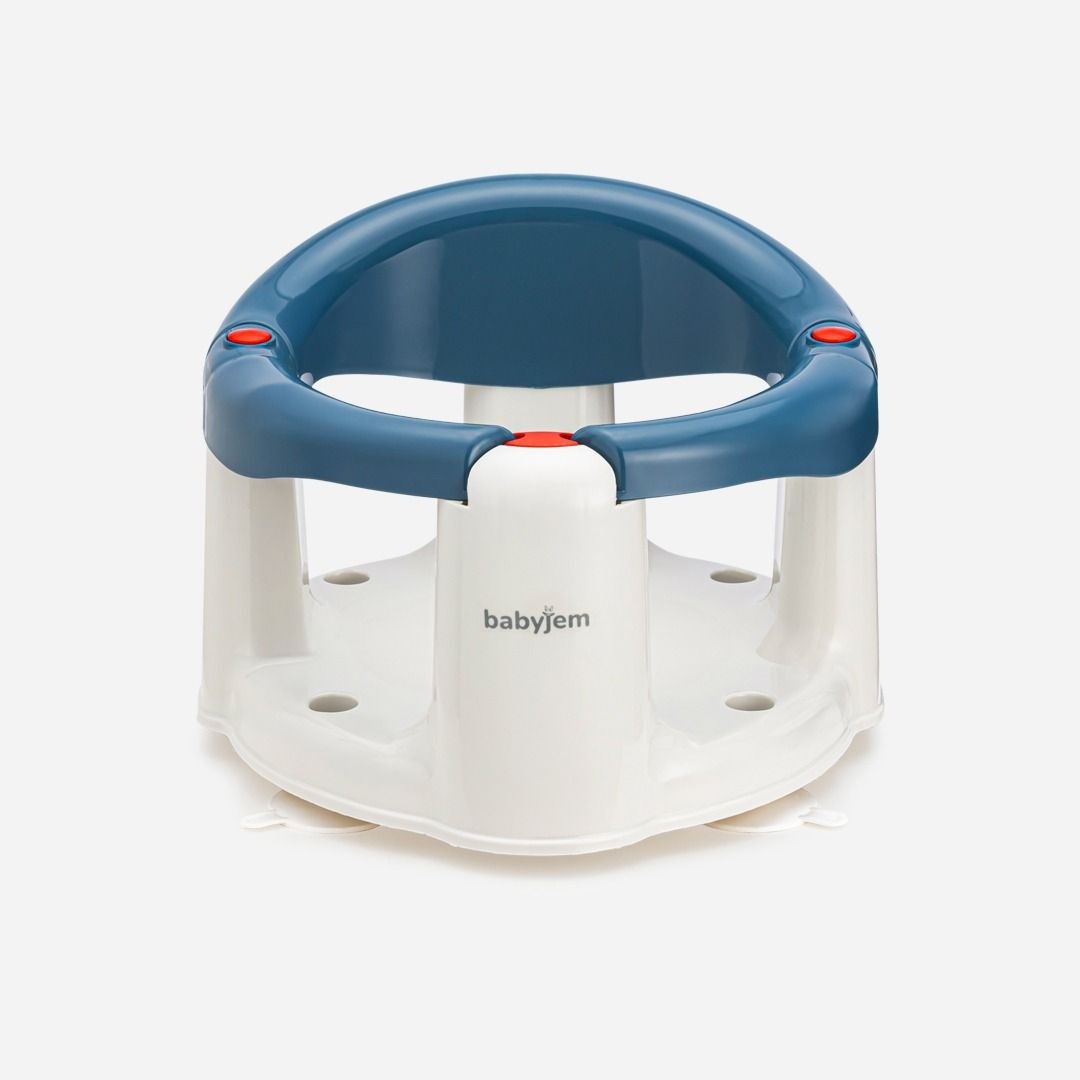 Scaun de baie bebelusi Bath and Feeding BabyJem, albastru - imagine 5