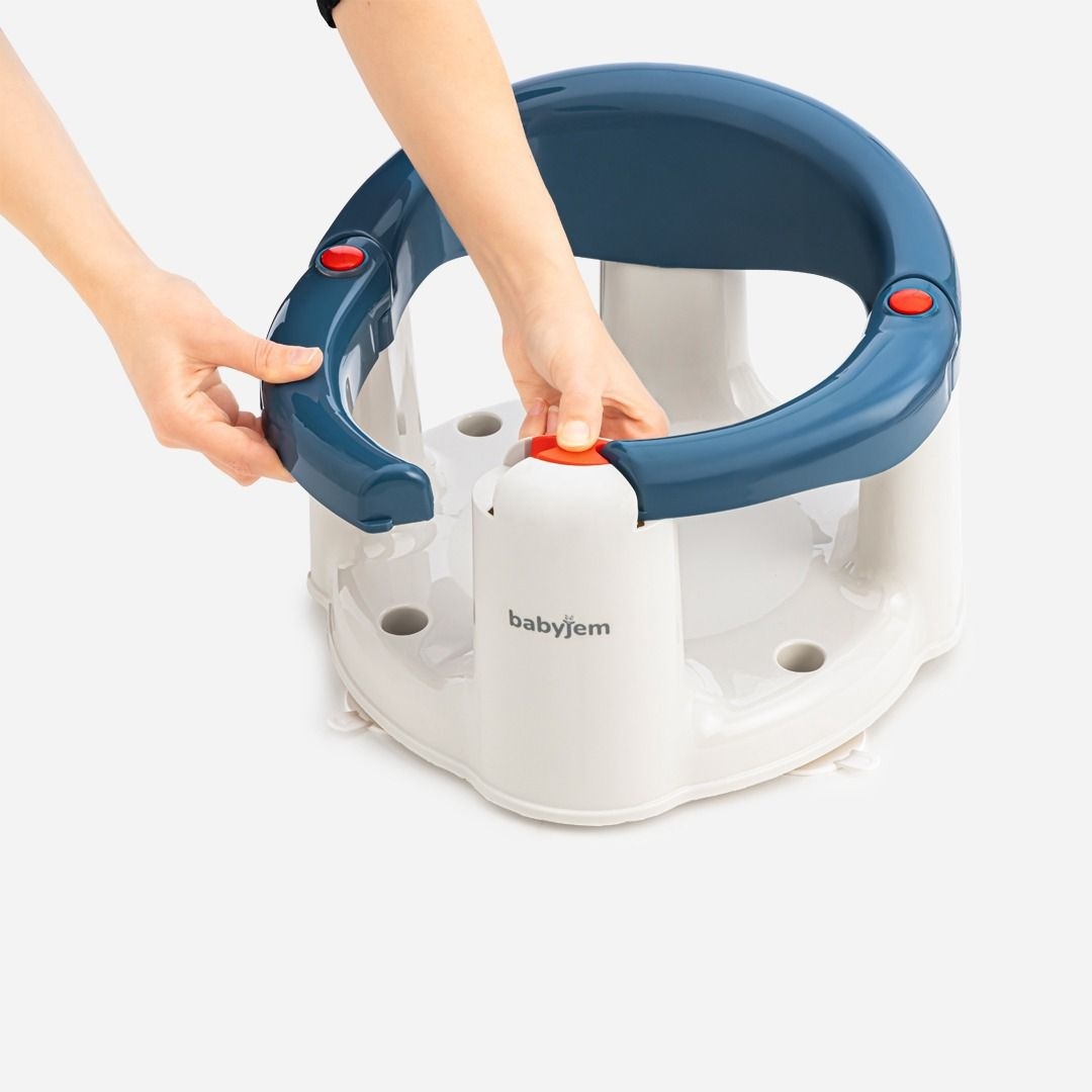 Scaun de baie bebelusi Bath and Feeding BabyJem, albastru - imagine 9