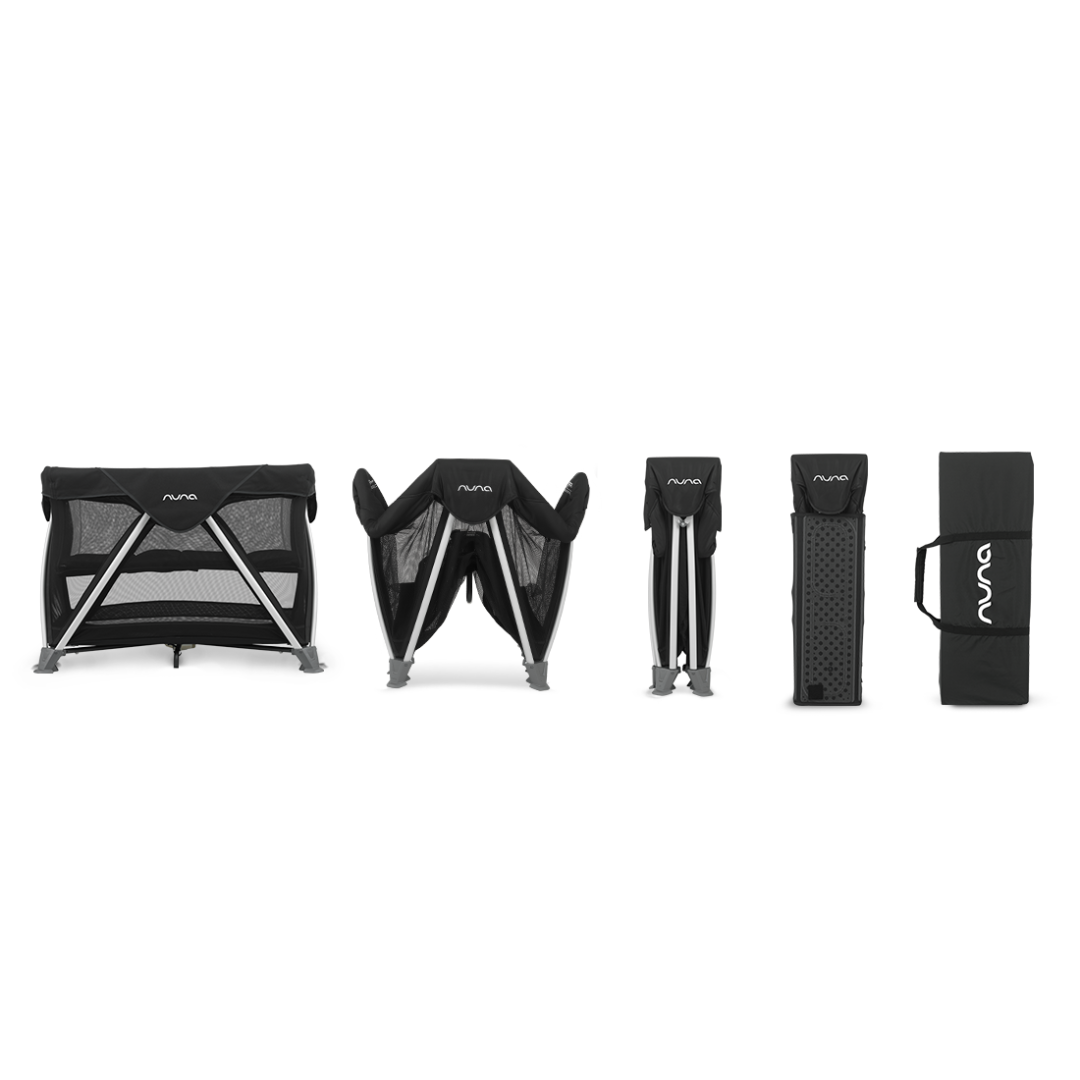 Nuna - Patut pliant SENA Aire Caviar - imagine 2