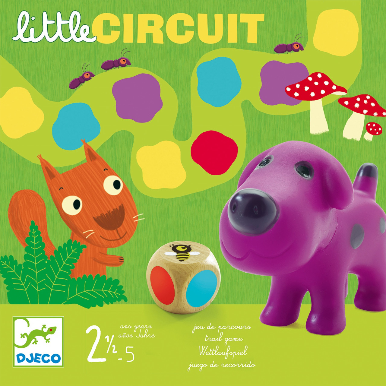 Joc pentru copii mici Djeco, Little Circuit - imagine 4