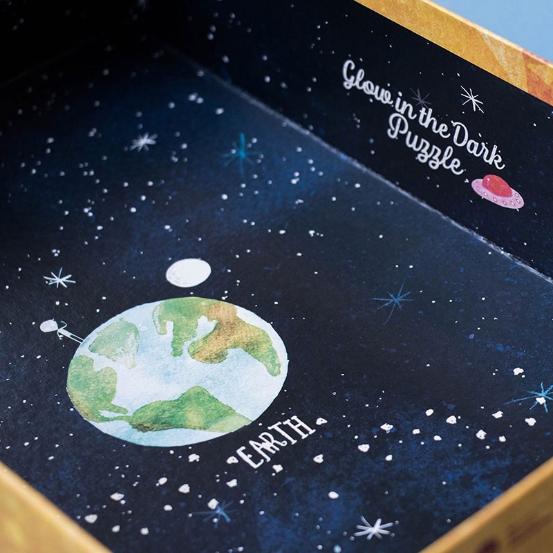 Puzzle fluorescent Londji, Descoperă cosmosul, 200 piese - imagine 9