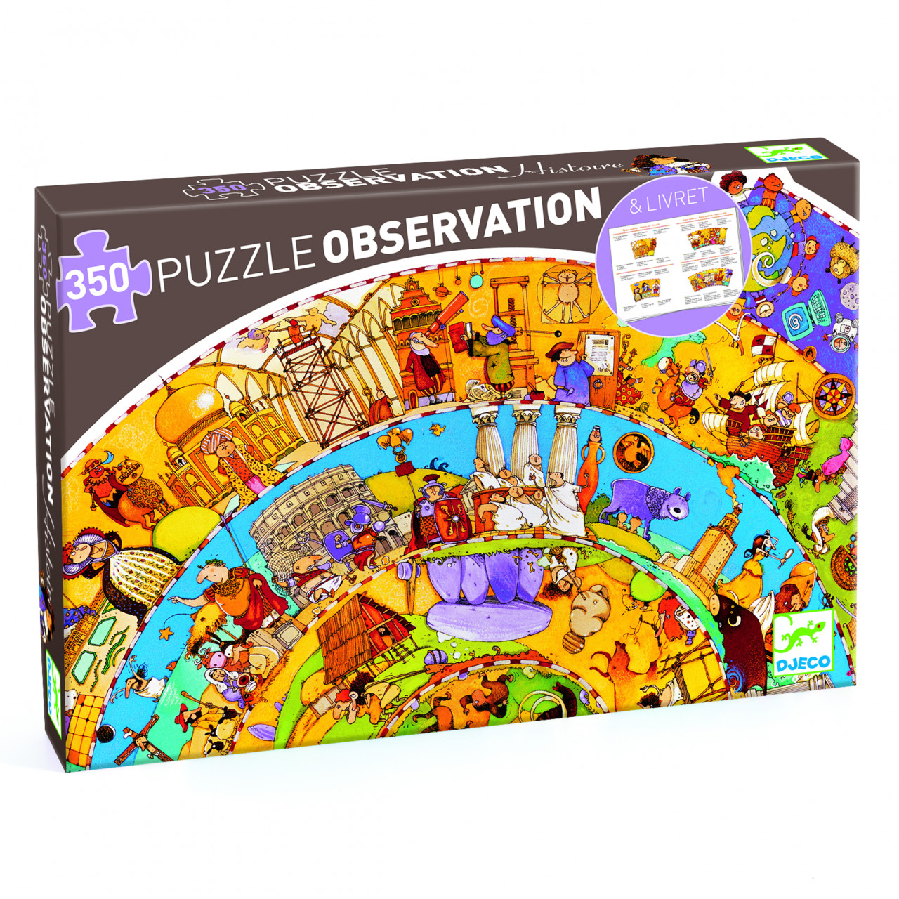 Puzzle observație Djeco - Evoluție