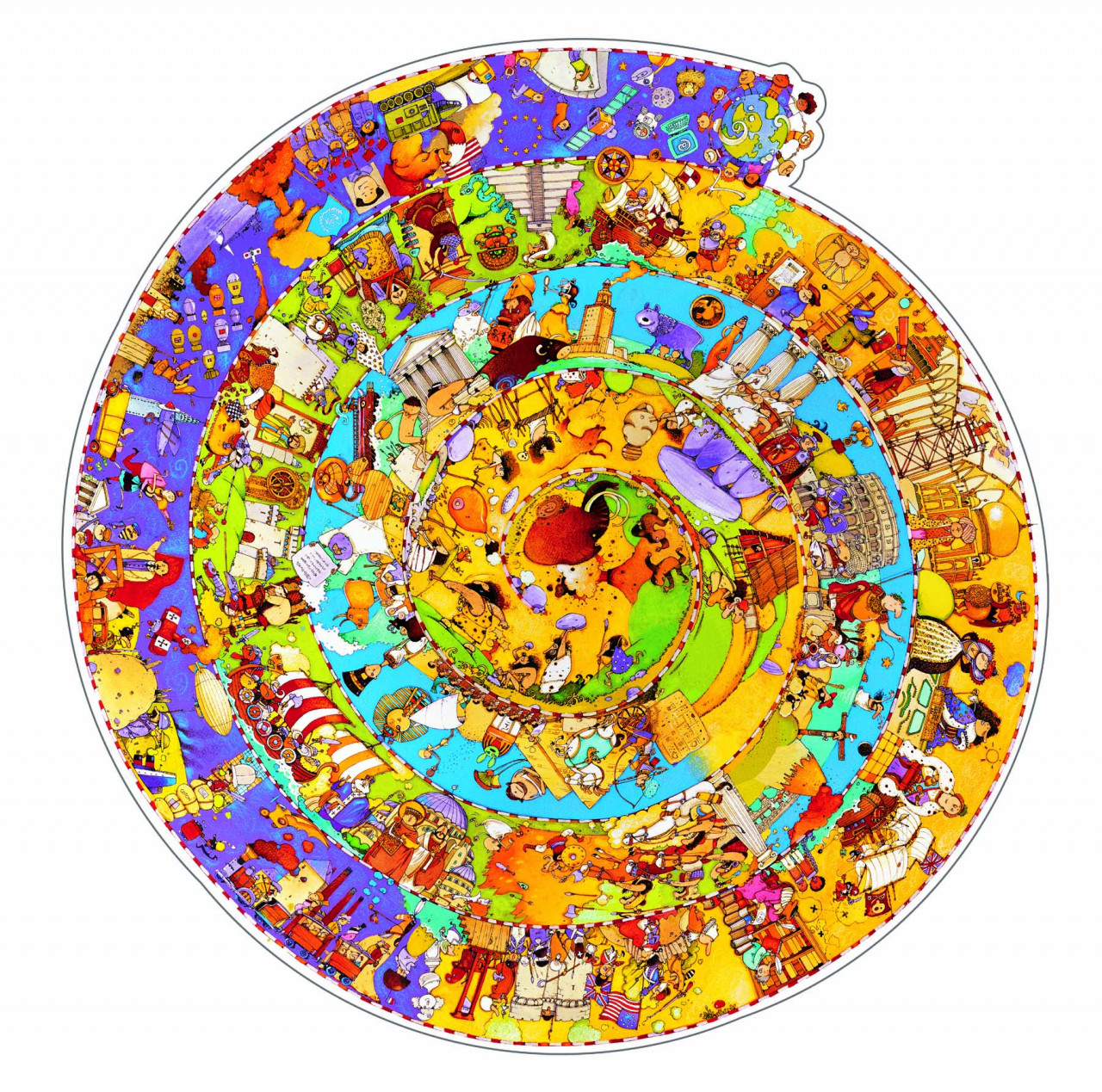 Puzzle observație Djeco - Evoluție - imagine 3