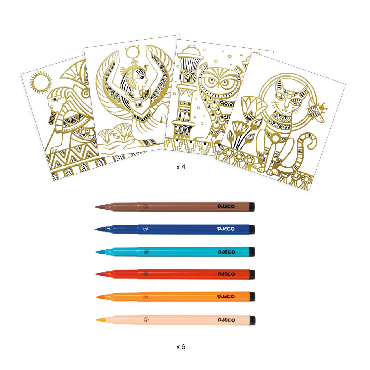 Set creativ Djeco, Egipt - imagine 6