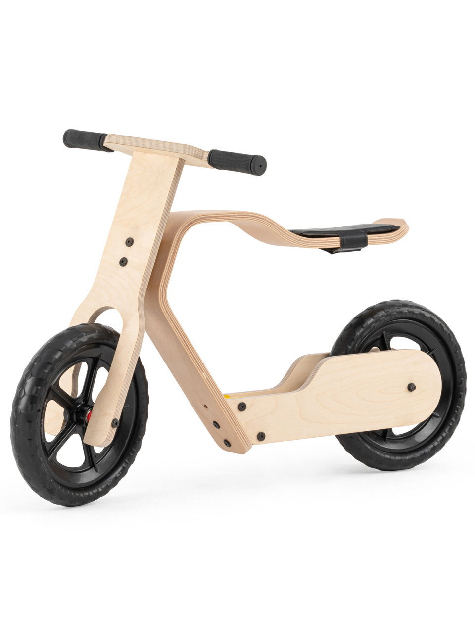 Bicicleta fara pedale MamaToyz RideMe, din lemn natural - imagine 7