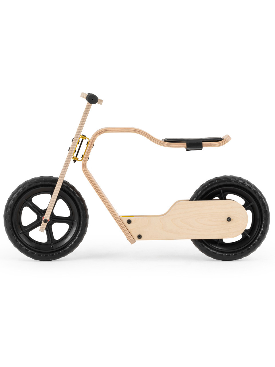 Bicicleta fara pedale MamaToyz RideMe, din lemn natural - imagine 5