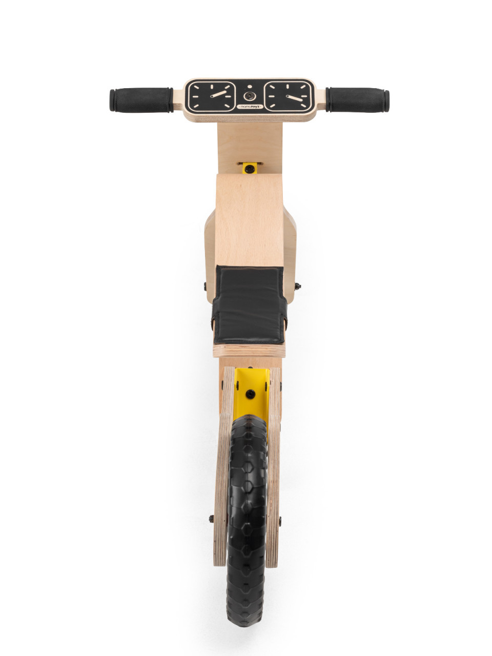 Bicicleta fara pedale MamaToyz RideMe, din lemn natural - imagine 10