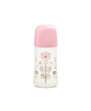 set biberon 270ml suzeta 0 6m lantisor roz gold premium13181