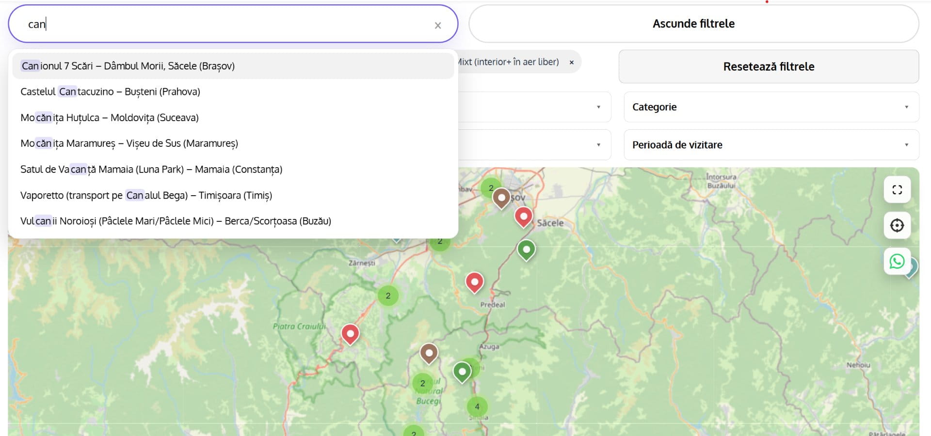 Explorează harta activităților pentru familii